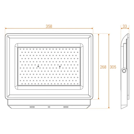 Светодиодный прожектор 200Вт 5700К IP65 Wolta WFL-200W/06