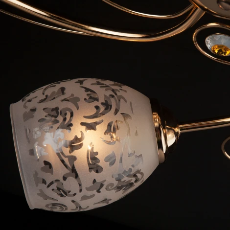 Потолочная люстра Eurosvet 9677 9677/5 золото