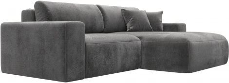 Диван угловой Лига-036 НПБ Классик правый угол Лига Диванов (Велюр) арт.127737