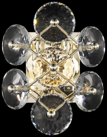 Настенный светильник Wertmark Brillant WE110.02.301 (220V, хрусталь)