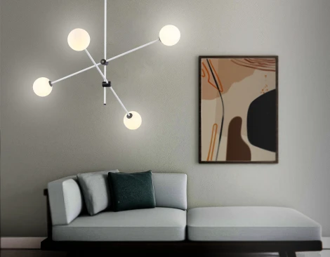 Потолочная люстра на штанге Ambrella Traditional TR2505 (220V, шарики)