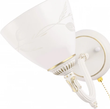 Бра с выключателем Arte Milano AM343837 347837/1W WT+G (220V)