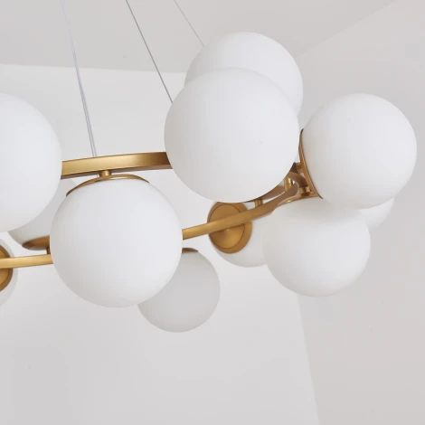 Подвесной светильник Zortes Blume ZRS.1895.05 (220V, на тросе, шарики, IP21)