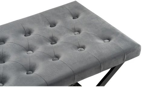 Табурет Woodville German dark grey / black 15542