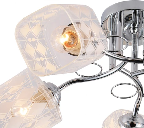 Потолочная люстра на штанге Escada Оптима 1106/5PL (220V)