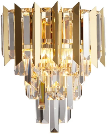 Настенный светильник Stilfort Amman 1024/03/02W (220V, хрусталь)