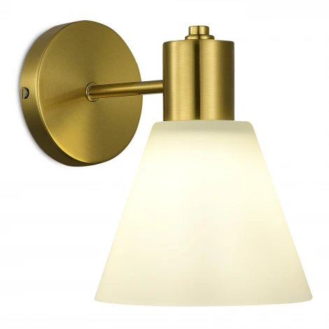 Бра Evoluce Arki SLE1561-301-01 Латунь/Белый E27 1*60W (220V)