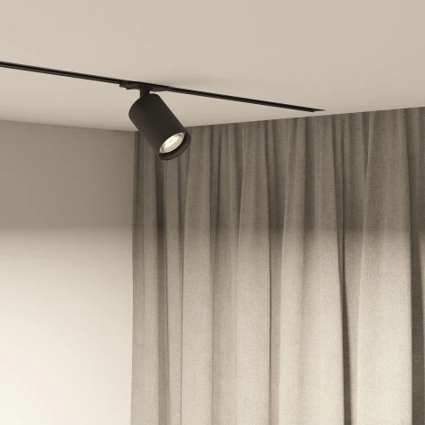 Трековый светильник Denkirs DK620 DK6201-BK (220V, круглые)
