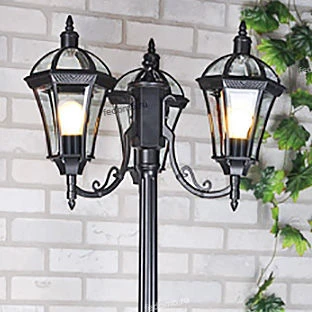 Наземный фонарь Elektrostandard Capella черный F/3