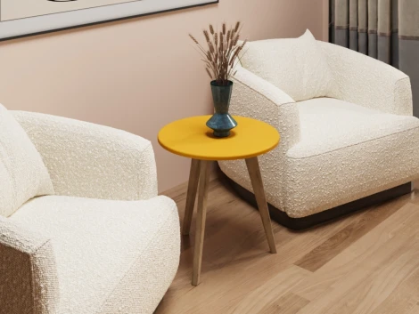 Журнальный стол Слайн Лайл Желтый 3732814001