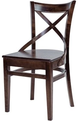 Стул Соло Венский, Жёсткий, Темный орех, Аврора