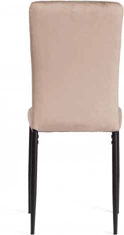 Обеденный стул Tetchair VERTER (Металл,Вельвет/Бежевый)