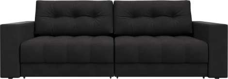 Диван прямой с декором Лига-049 НПБ Лига Диванов (Замша) арт.128410