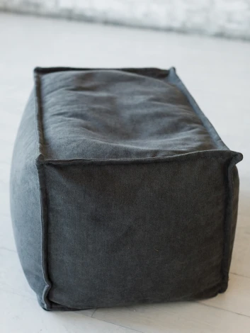 Кресло Dreambag Манхеттен Графит с Пуфом 1423703