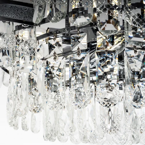 Подвесная люстра хрустальная Modelux MODELUX ML.750.9 CR