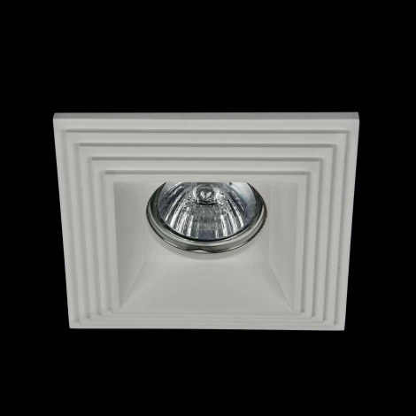 Встраиваемый светильник Gyps Modern GU10 1x35Вт Maytoni Technical DL005-1-01-W (220V)