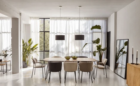 Напольное зеркало La Forma (ex Julia Grup) Ulrica (Черный/ Металл,Обработанная древесина,Железо)