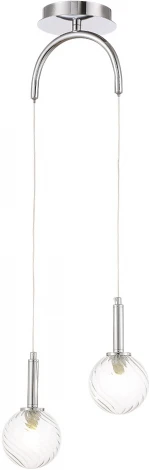 Подвесной светильник Crystal Lux LUXURY SP2 CHROME