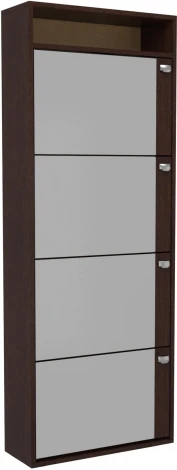 Обувница Leset Эдит 4S (ЛДСП,Зеркало) Leset арт.2500000205088