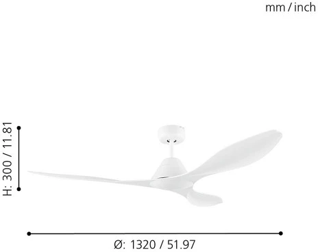 Потолочная люстра Eglo Antibes 35014