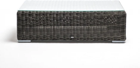 "Боно" журнальный столик из искусственного ротанга, цвет графит 4SIS арт.УТ-00004187