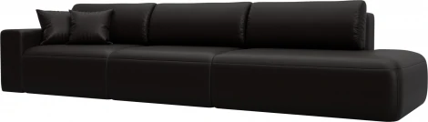 Диван прямой Лига-036 НПБ Модерн Лонг подлокотник слева Лига Диванов (Экокожа) арт.127690L