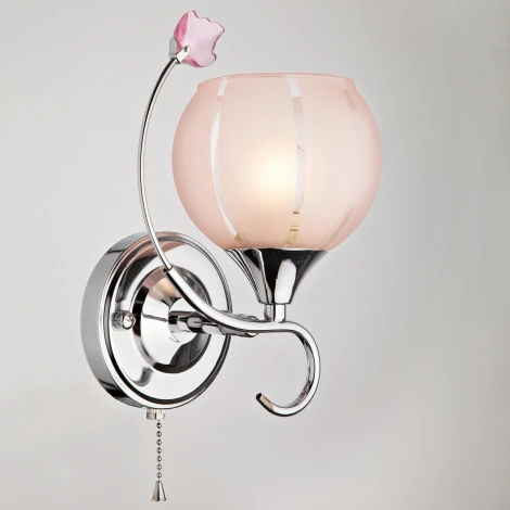 Бра Eurosvet 3457 3457/1 хром/розовый