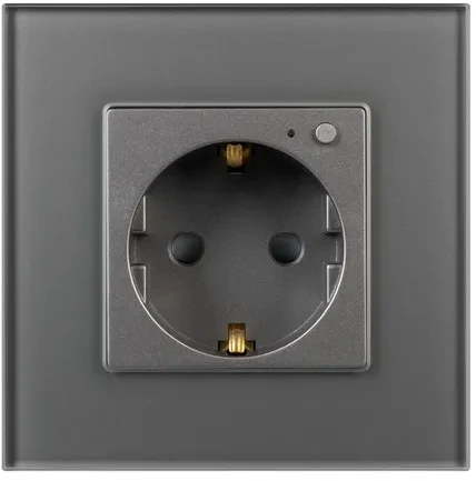 Розетка электрическая с Zigbee управлением SCT-OMALI-EUZB1-PL-GR (240V, 16A, Zigbee) (Arlight) 050101