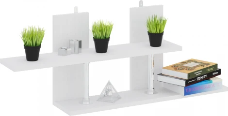 Полка МАМА Умный (ЛДСП/Белый) 101799