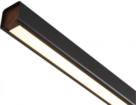 Подвесной линейный светильник светодиодный Italline IT013-6021 black 3000K