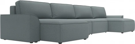 Диван п-образный Лига-048 НПБ лонг Лига Диванов (Рогожка) арт.128341