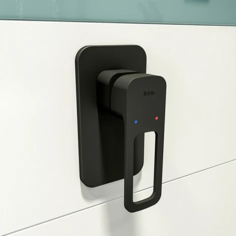 Смеситель IDDIS Slide SLIBL00i66 С ВНУТРЕННЕЙ ЧАСТЬЮ, для душа