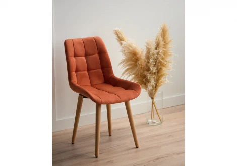 Стул деревянный Челси терракотовый (zd 432) / светлое дерево np 632517