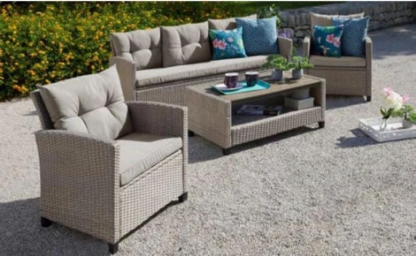 Комплект плетеной мебели Afina AFM-807B Beige