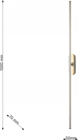 Бра линейное светодиодное Favourite REED 3002-2W (220V)