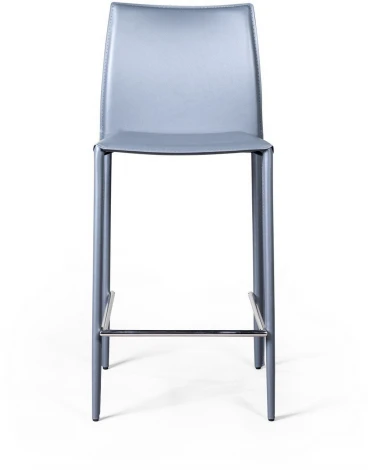 Стул полубарный Top Concept Rolf, кожа антрацит