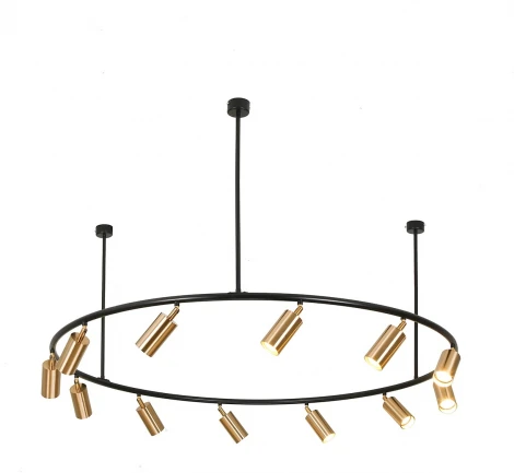 Потолочная люстра на штанге Kink Light Кайко 07615-12 (220V, кольцо)