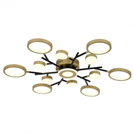 Потолочная люстра на штанге светодиодная с ПДУ F-Promo Hybrid 4686-13C