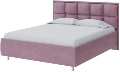 PROxSON Кровать Chessy без основания (Ткань: Велюр Лофти Слива) 90x200