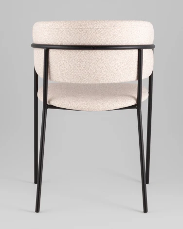 Кресло Нэлли New буклированный велюр бежевый Stool Group арт.УТ000039981