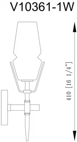 Бра Moderli Stella V10361-1W