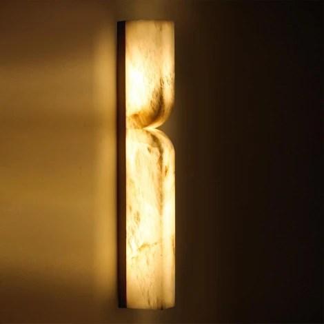 Настенный светильник Odeon Light Marbella 6685/15WL латунь/металл/алебастр IP20 LED 15W 3000/4000