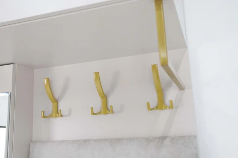 Прихожая -1 Сатиновое золото Ивару Николь 102009