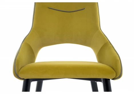 Стул Woodville на металлокаркасе Ordal khaki / black 11780