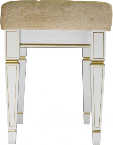 Банкетка Васко В 97Н белый ясень/золото от фабрики Mebelik