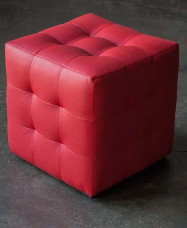 Пуф Dreambag Лотос Красный ЭкоКожа 634318