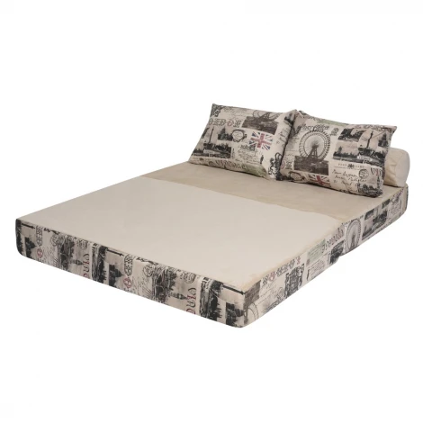 Бескаркасный диван Dreambag PuzzleBag Челси Бежевый XL 4906600