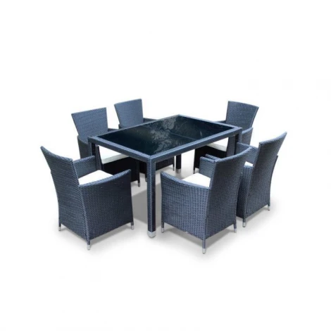 Обеденная группа KM 1302 из ротанга