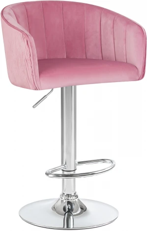 Стул барный DARCY (розовый велюр (1922-16))