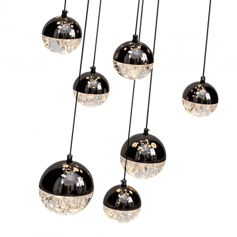 Подвесной светильник светодиодный с пультом с регулировкой цветовой температуры Modelux MODELUX ML.2408.30 BK